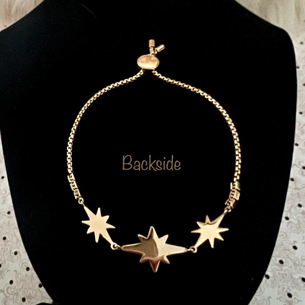 ✨MICHAEL KORS✨ Brilliance “Starburst” ✨ Pave Rose Gold Toned Slider Bracelet - Picture 5 of 5